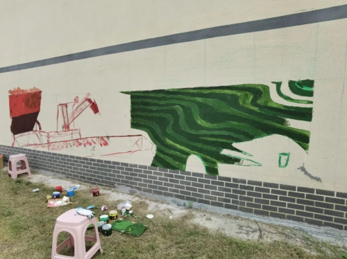 beat365vip官网登录入口建筑学院开展暑期“三下乡” ，乡村文化墙调研及优化提升设计活动