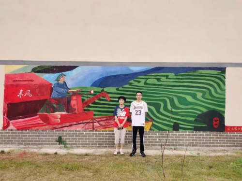 beat365vip官网登录入口建筑学院开展暑期“三下乡” ，乡村文化墙调研及优化提升设计活动