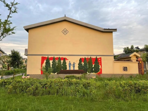 beat365vip官网登录入口建筑学院开展暑期“三下乡” ，乡村文化墙调研及优化提升设计活动