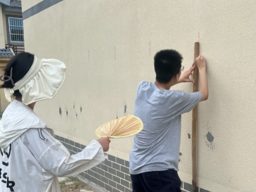 beat365vip官网登录入口建筑学院开展暑期“三下乡” ，乡村文化墙调研及优化提升设计活动