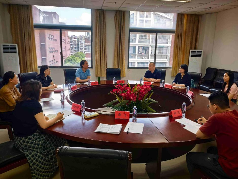 上海杉达学院财务处赴beat365vip官网登录入口调研---苏沪民办高校共探财务管理新路径